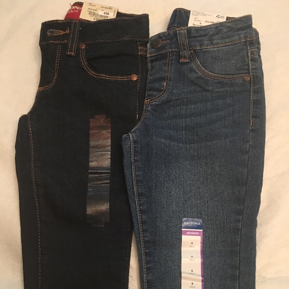 Girls Arizona Jeans - size 6 regular
